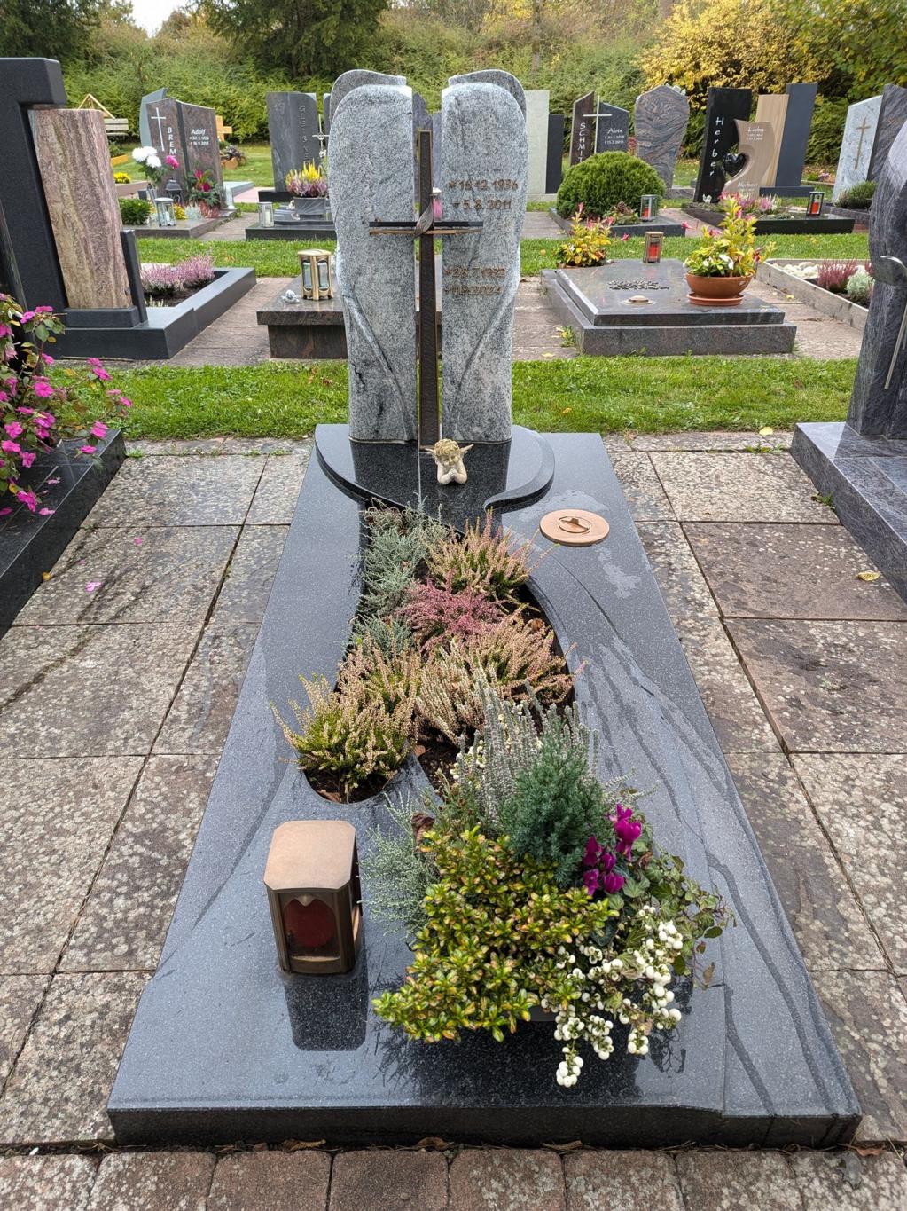 Friedhof Eichenzell Grabstein Fulda Abel